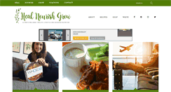 Desktop Screenshot of healnourishgrow.com